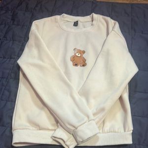 teddy bear crewneck